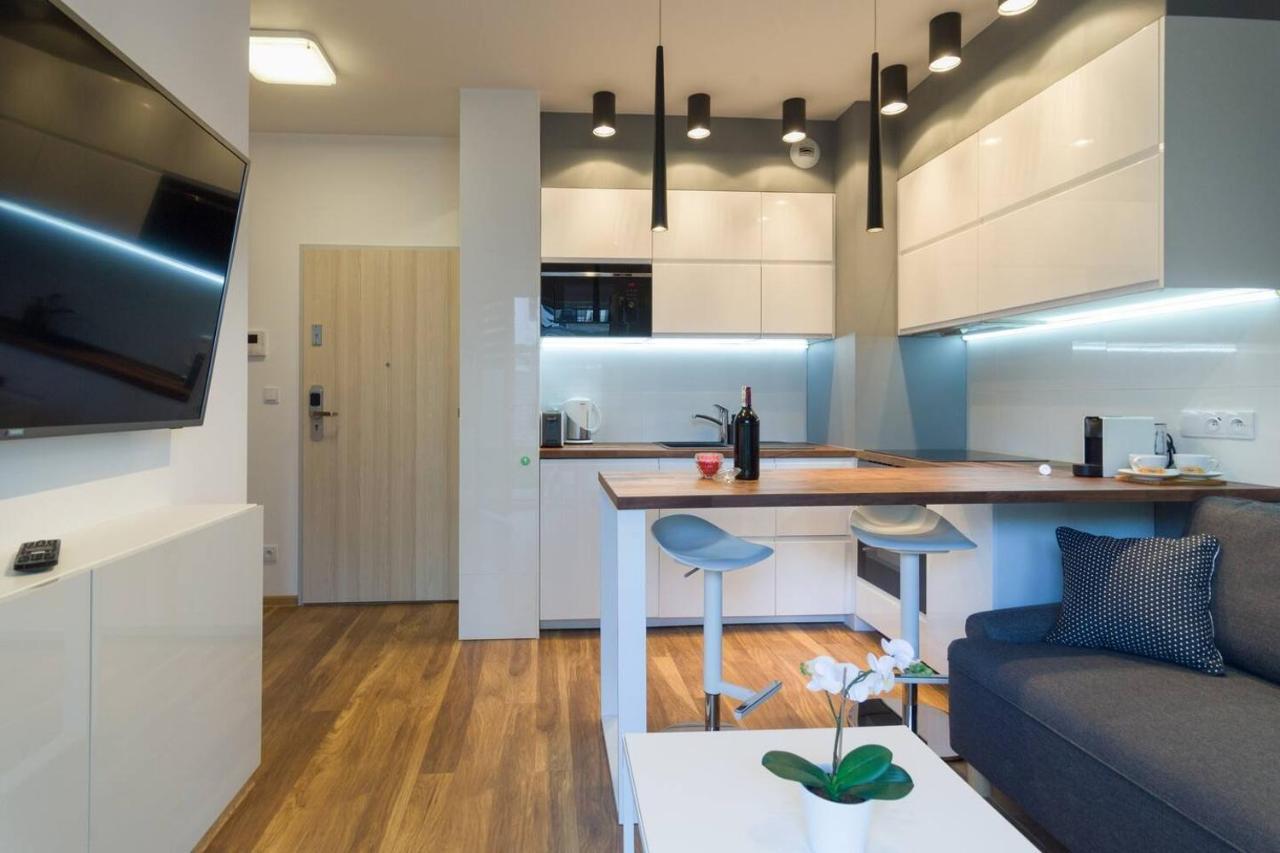 Cozy Apartment With Garden Prestigious Location Краков Экстерьер фото