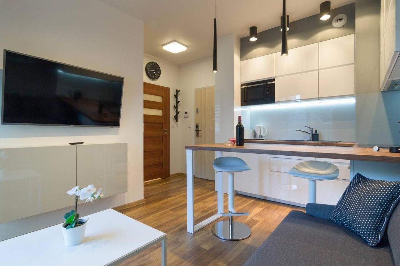 Cozy Apartment With Garden Prestigious Location Краков Экстерьер фото